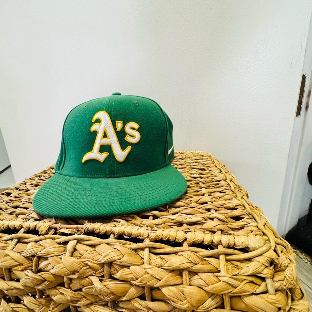Nike Green and Yellow Men's Hat